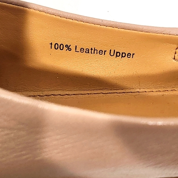 J. Crew CeCe Leather‎ Ballet Ballerina Flats Size 9 Nude Beige - Picture 7 of 9
